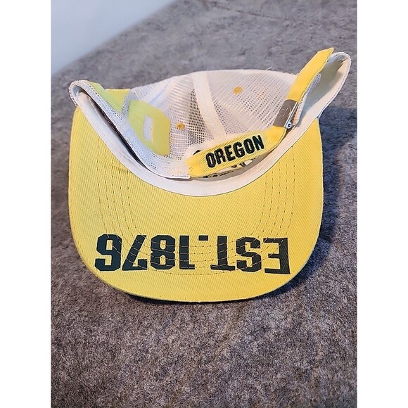 Oregon Ducks Hat Cap Baseball Strapback Mesh Trucker Est 1876 University UO Logo - Picture 7 of 7